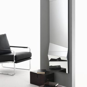 Specchio Bontempi Casa modello Ciotolo, specchio elegante e di design, adatto ad essere inserito in qualsiasi ambiente della casa.