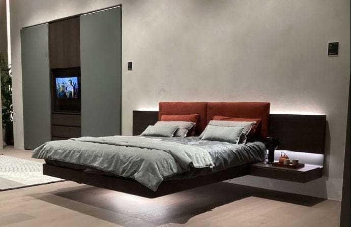 Con Contenitore Fimar Letto Sorvolo Matrimoniale Contenitore Fimar