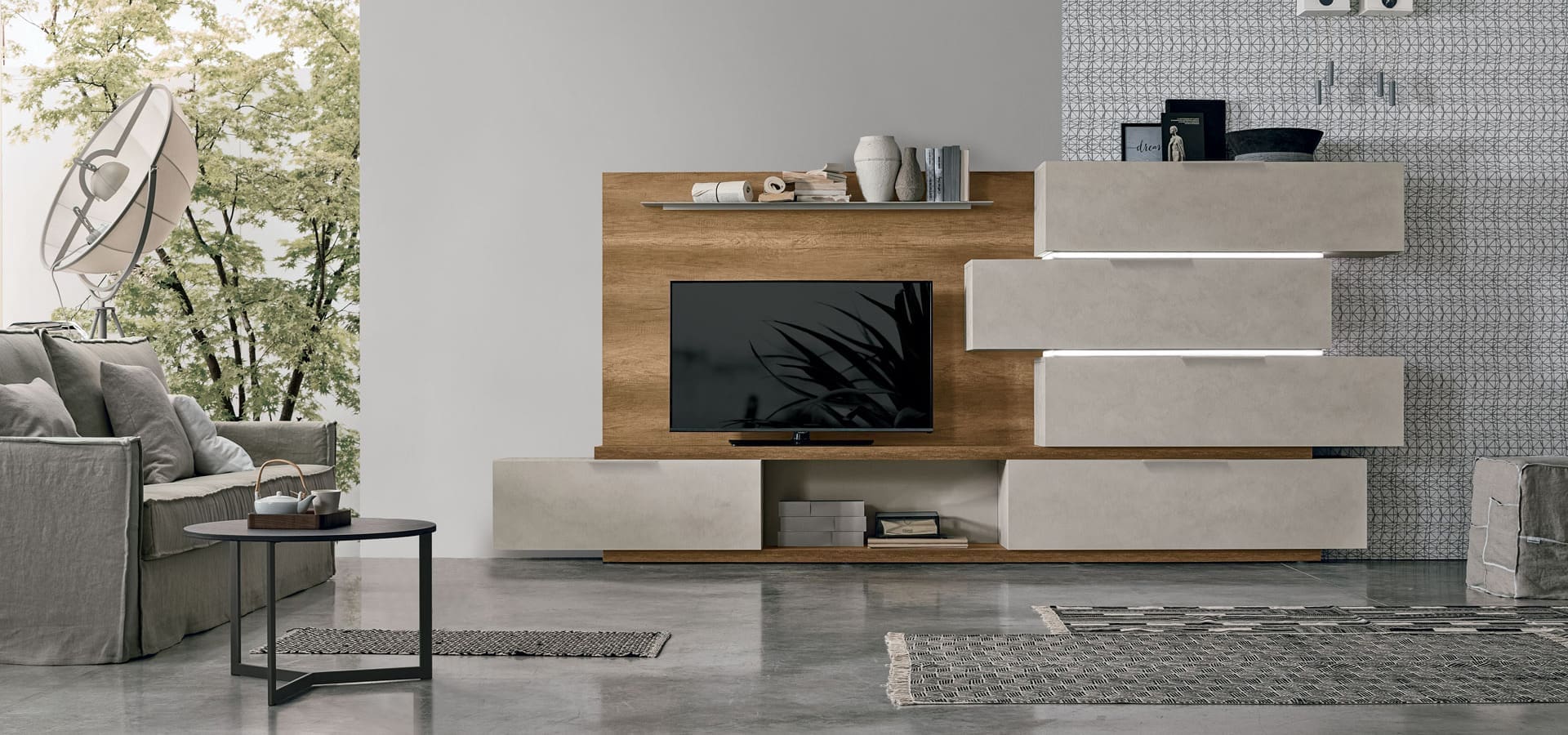 Mobili Zona Giorno Zona Giorno Contemporanea Arredamento Zona